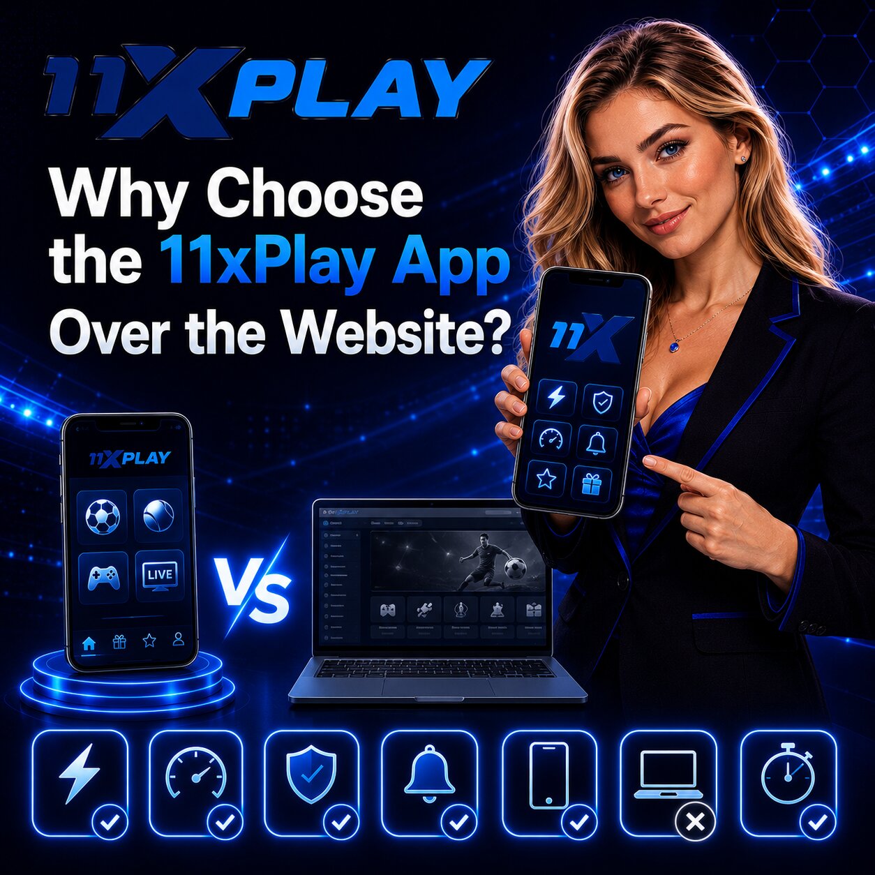 Why Choose the 11xPlay App Over the Website?