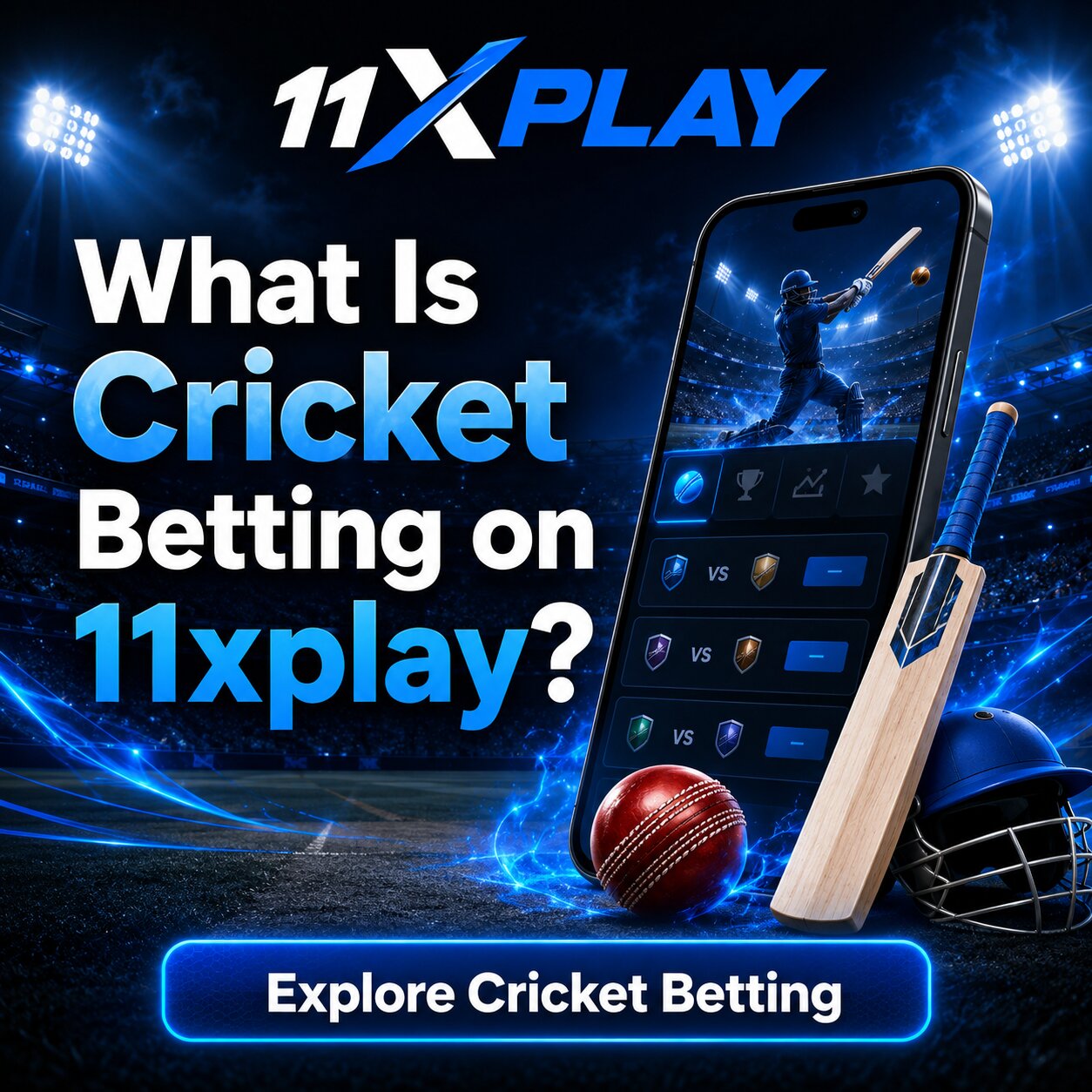 What Is Cricket Betting on 11xplay?