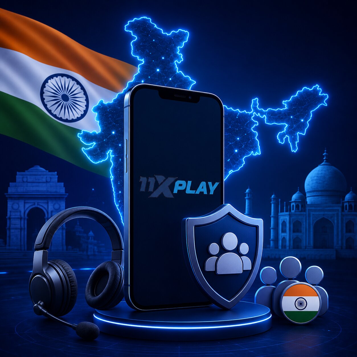 11xplay Indian customer care representative assisting a user with cricket account help