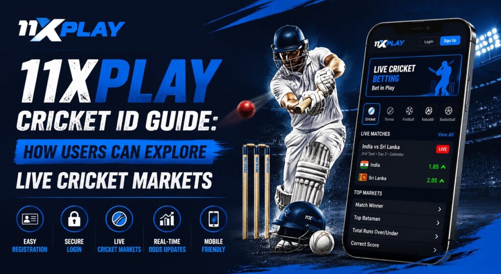 11xplay Cricket ID Guide: How Users Can Explore Live Cricket Markets