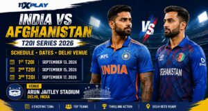 India vs Afghanistan T20I Series 2026: Schedule, Dates and Delhi Venue