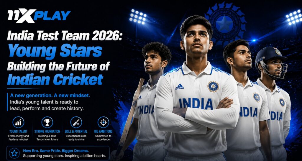 India Test Team 2026: Young Stars Building the Future of Indian Cricket