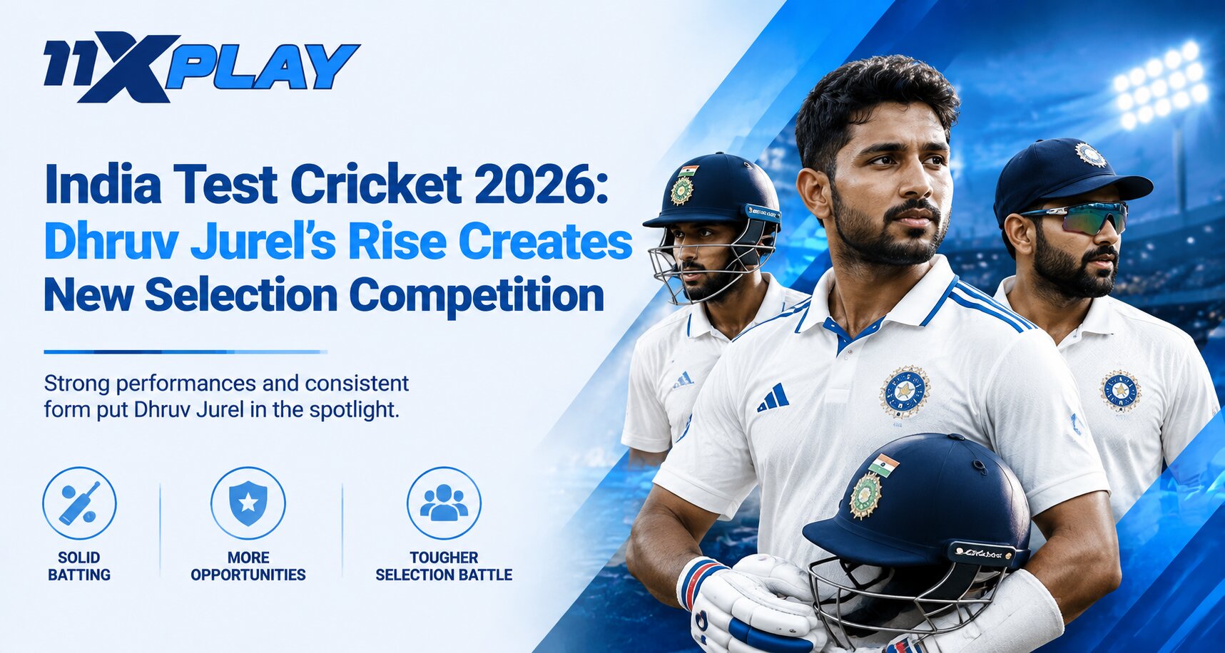 India Test Cricket 2026: Dhruv Jurel’s Rise Creates New Selection Competition