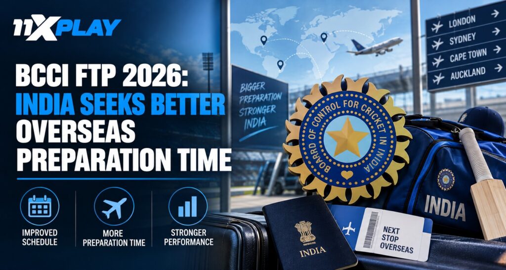 BCCI FTP 2026: India Seeks Better Overseas Preparation Time