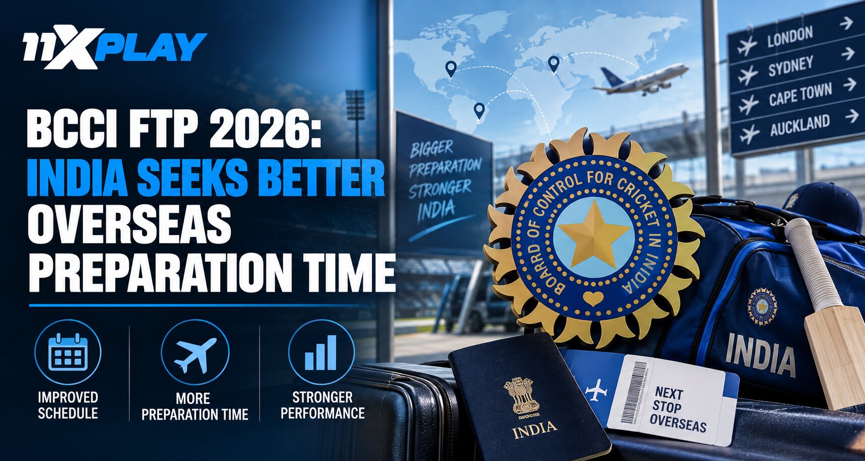 BCCI FTP 2026: India Seeks Better Overseas Preparation Time